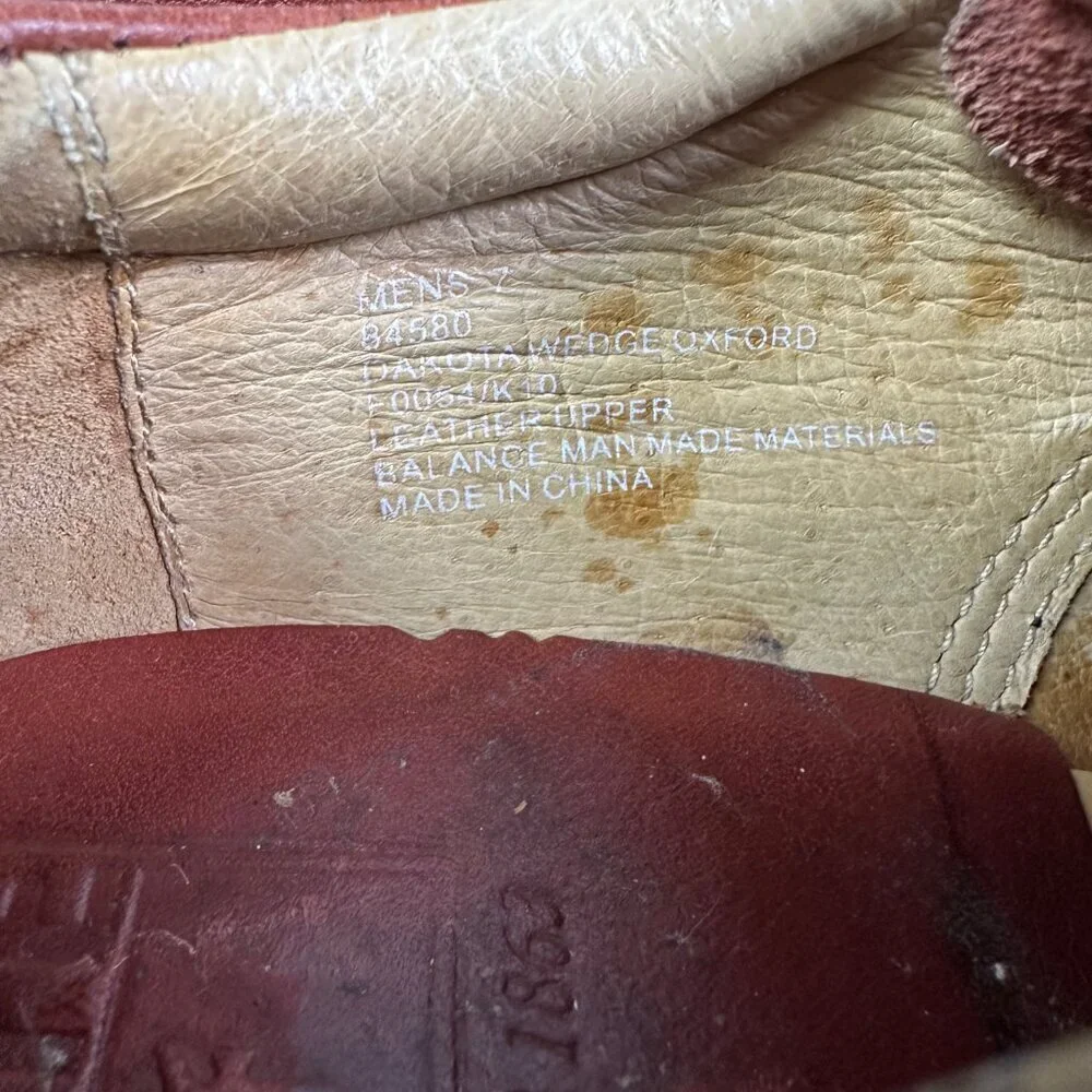 Frye Leather Moc Toe Boat Shoe Men's Size 7 - Summer / Work / Thick Stitch